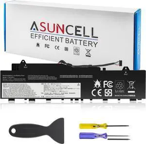 ASUNCELL L19C3PF3 Laptop Battery Replace Compatible with Lenovo IdeaPad 5-14IIL05 5-14ARE05 5-14ITL05 5-14ALC05 5-14IAL7 5-14ABA7 Series L19M3PF3 L19M3PF4 L19L3PF7 SB10W86954 5B10W86957 11.55V 56.5Wh