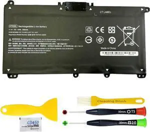 HT03XL Laptop Battery for HP Pavilion 14-CE0025TU 14-CE0034TX 15-CS0037T 250 255 G7 HSTNN-LB8L/LB8M/DB8R 11.55V 41.9WH