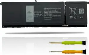 V6W33 54Wh Laptop Battery Compatible with Dell Inspiron 15 3510 3511 5310 5410 5418 5515 5510 5518 Vostro 3510 3511 3515 5410 5510 Latitude 3320 3520 3420 Series Laptop G91J0 TN70C 15V