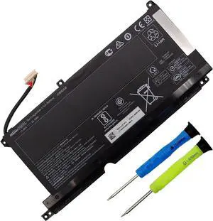 PG03XL 52.5Wh L48495-005 Laptop Battery Replacement for HP Pavilion Gaming 15-DK 15-dk0000 15-DK0125TX OMEN 5X FPC52 Series HSTNN-OB1I L48430-AC1 L48430-2C1 11.55V 4323