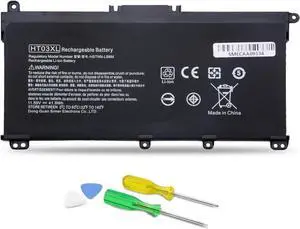 DJW HT03XL Laptop Battery for HP L11119-855 14M-DH1003DX 14M-DH0003DX HP Pavilion 14-CE 14-CF 14-DF 15-CS 15-DA 15-DB 15-DW 17-by 17-CA 15T-DA000 15-DA0014DX 15T-CS200 15-CW1XXX 15T-CS300 LPD1071