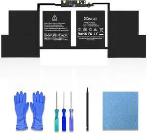 A1707 Replacement Battery for MacBook Pro,A1820 Laptop Battery for MacBook Pro 15 inch A1707 (2016, 2017) 6680mAh 76.15Wh EMC 3072 3162