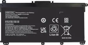 HW03XL L97300-005 Battery Replacement hp 17 CP-XXX Laptop Battery Pavilion 15-EG 15-EH 17-CN 17-CP 15-eg0025nr 15-eg0073cl 15-eg0070wm 15-eh0050wm 17-cn0xxx 17-cn0023dx 17-cn0053cl L96887-421Batteries