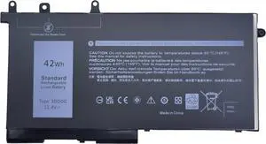 Fully. 3DDDG Replacement Battery Compatible with Dell Latitude E5280 E5480 E5580 5280 5288 5290 5480 5488 5490 5491 5495 5580 5590 Precision 3520 3530 Series 049XH 45N3J 3VC9Y RRJDX - 11.4V 42Wh