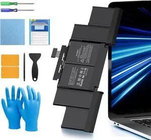Battery for MacBook Pro 15 Inch A1398 Only Mid 2012, Early 2013, Laptop Battery Replacement Model A1417 Battery MC976LL/A MC975LL/A MD831LL/A ME665LL/A ME664LL/A 8680mAh (Upgraded 6.2 Versions)