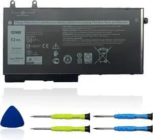 R8D7N Laptop Battery Compatible with Dell Latitude 5400 5410 5500 5510 Precision 3540 3550 Inspiron 7590 7591 7791 2-in-1 Series 0R8D7N 1V1XF 4GVMP W8GMW 11.4V 51Wh