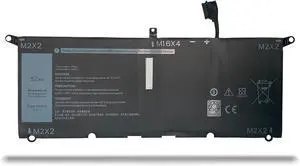 DXGH8 G8VCF H754V 0H754V P82G001 Laptop Battery Replacement for Dell XPS 13 9370 9380 Inspiron 13 7390 7391 2-in-1 5390 5391 7490 Latitude 3301 E3301 Vostro 5390 5391 Series (7.6V 52Wh)