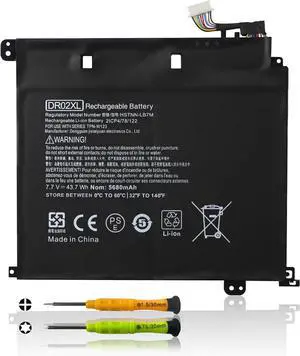 ANTIEE DR02XL 859357-855 859027-421 Laptop Battery Replacement for HP Chromebook 11 G5 11-V000 11-V000NA 11-V002DX Series TPN-W123 859027-1C1 HSTNN-IB7M 859027-121 DR02043XL 855710-001 7.7V 43.7Wh
