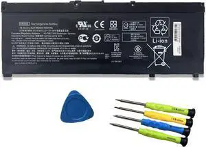SR04XL SR03XL 917724-855 Laptop Battery for HP Omen 15 15-CE0XX 15-DC0XX Series 15-CE198WM 15-CE015DX Pavilion 15-CB0XX 15-CX0XX 15-CB041NR 15-CX0056WM l08855-855 917678-1B1 70.07Wh 15.4V