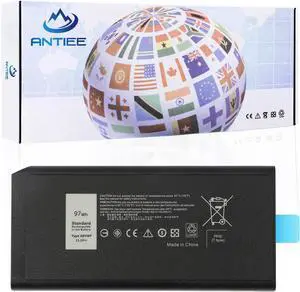 97Wh X8VWF Laptop Battery for Dell Latitude 14 Rugged 5404 5414 E5404 Extreme 7404 7414 E7404 Series P46G P46G002 P46G001 CJ2K1 VCWGN 4XKN5 YGV51 DKNKD XRJDF XN4KN 453-BBBE 453-BBBD 11.1V