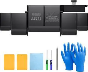 A1502 A1582 Replacement Battery for MacBook Pro Retina 13 inch A1493 Laptop Battery(Early 2015,Mid 2014,Late 2013 Version) EMC 2678 2875 2835-High Performance [79.4Wh 11.34V]