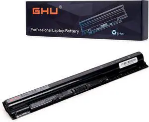 GHU New 33Wh Battery Compatible with Dell M5Y1K 5000 5558 5555 5755 15 3000 5559 3558 3451 3551 5758 5758 5551 5755 5458 WKRJ2 HD4J0 GXVJ3 07G07 6YFVW K185W P28E P52F - High Performance 14.8V 2200mAh