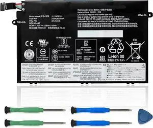 L17M3P51 01AV446 Laptop Battery 11.1V Replacement for Lenovo ThinkPad E480 E485 E495 E580 E585 Series Notebook SB10K97607 L17C3P51 SB10K97609 01AV448 L17M3P52 01AV447 L17L3P51 01AV445