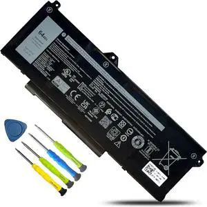 GRT01 Battery for Dell Latitude 5421 5521 Battery Latitude 5431 5531 Precision 3561 3571 3581 3470 Series Laptop 00P3TJ 0P3TJ 0R05P0 R05P0 05RGW 15.2V 64Wh 4000mAh 4-Cells