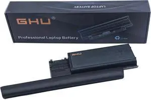 GHU New 87 WH Battery Replacement for PC764 TC030 312-0383 TD175 Compatible with Latitude D620 620 D630 D630C D630N D631 Precision M2300 PP18L RD300 RD301 RC126 MJ456 312-0384 312-0386
