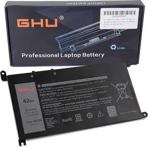 GHU YRDD6 1VX1H Battery 42 Wh for Dell Inspiron 13 3493 5480 15 3582 3583 3593 3584 Inspiron 15 5000 5582 5584 5593 5594 5598 5585 Vostro 3491 5481 5581