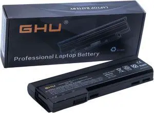 GHU New Battery 87 WH CC09 628666-001 Compatible with HP Probook 6360B 6460b 6470b 6465b 6565b 8460p 8470P 8475b 6560b 8560p 8570P PN 628668-001 628670-001 628668-001 628369-421 9 Cell 11.1V