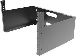 JINGCHENGMEI 6U Wall Mount Network Rack-14 inches Deep-19 Patch Panel Bracket for Network Switches, Server and IT Equipment (6U)