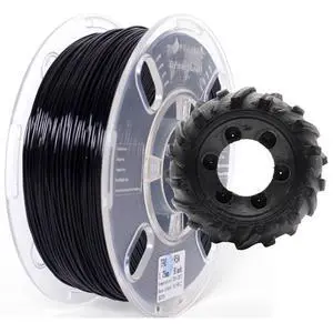 TPU Filament,PRILINE High Flow/High Speed Printing 95A TPU Flexible Soft 3D Printer Filament 1KG 1.75mm Spool,Support Fast Printing, Black TPU Filament,PRILINE High Flow/High Speed Printing 95A TPU Flexible Soft 3D Printer Filament 1KG 1.75mm Spool,Support Fast Printing, Black