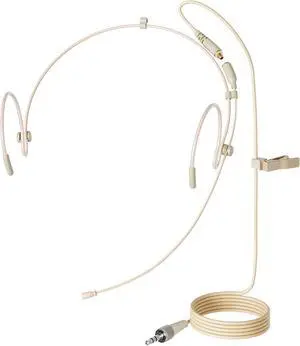 J K Professional Headset/Headworn Microphone MIC-J 071S Compatible with Sennheiser Wireless System - Omnidirectional Mic - Super Lightweight & Creative Design & Smallest Cartridge J K Professional Headset/Headworn Microphone MIC-J 071S Compatible with Sennheiser Wireless System - Omnidirectional Mic - Super Lightweight & Creative Design & Smallest Cartridge