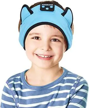 KIDSBAND Kids Headphones Bluetooth Headband Adjustable, Wireless Sleep Headphones for Kids with Wired Playback 3.5 MM Jack for Teens/Boys/Girls/Smartphones/School/Kindle/Airplane Travel/Plane/Tablet KIDSBAND Kids Headphones Bluetooth Headband Adjustable, Wireless Sleep Headphones for Kids with Wired Playback 3.5 MM Jack for Teens/Boys/Girls/Smartphones/School/Kindle/Airplane Travel/Plane/Tablet