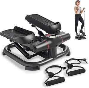 Sunny Health & Fitness Smart Power Stepper with Resistance Bands for Cardio Sunny Health & Fitness Smart Power Stepper with Resistance Bands for Cardio