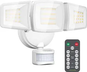 Outdoor LED Flood Lights D2D Security Lights Motion Sensor Remote 45W 5000K Outdoor LED Flood Lights D2D Security Lights Motion Sensor Remote 45W 5000K