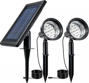 SUNLONG Solar Spot Lights Outdoor Waterproof 3 Modes 16.4Ft Extension Cord SUNLONG Solar Spot Lights Outdoor Waterproof 3 Modes 16.4Ft Extension Cord
