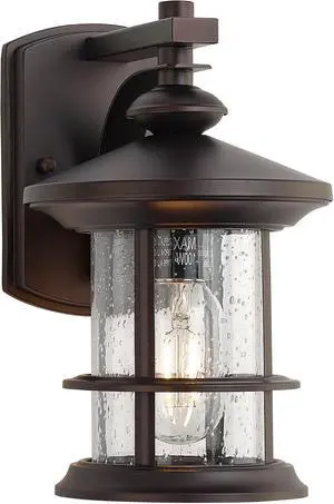 MICSIU 100W Max Vintage Farmhouse Oil Rubbed Bronze Outdoor Wall Light MICSIU 100W Max Vintage Farmhouse Oil Rubbed Bronze Outdoor Wall Light