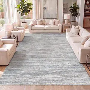 JONATHAN Y Loom Strie' Gray/Turquoise Indoor Area Rug 4X6 ft, Modern for Living Room, Bedroom, Kitchen, Office, Easy-Cleaning, High Traffic, Pet-Friendly, Non-Shedding SOR200B-4 JONATHAN Y Loom Strie' Gray/Turquoise Indoor Area Rug 4X6 ft, Modern for Living Room, Bedroom, Kitchen, Office, Easy-Cleaning, High Traffic, Pet-Friendly, Non-Shedding SOR200B-4