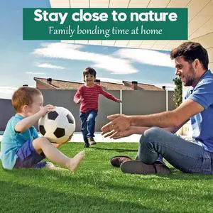 Synthetic Artificial Grass Turf 0.4" Customized Sizes, Drainage Holes Pet Faux Grass Astroturf Rug Carpet 5FTX8FT Indoor Outdoor Rug Area Garden Decor Synthetic Artificial Grass Turf 0.4" Customized Sizes, Drainage Holes Pet Faux Grass Astroturf Rug Carpet 5FTX8FT Indoor Outdoor Rug Area Garden Decor