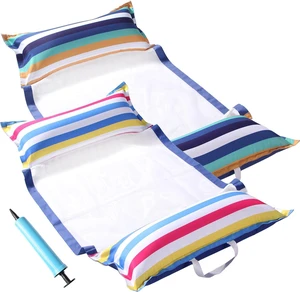 FindUWill Pool Hammock Floats, XL, 2Pack Inflatable Water Hammocks Floaties 4-in-1 (Saddle, Lounge Chair, Hammock, Drifter), Pool Float Lounger for Adults FindUWill Pool Hammock Floats, XL, 2Pack Inflatable Water Hammocks Floaties 4-in-1 (Saddle, Lounge Chair, Hammock, Drifter), Pool Float Lounger for Adults