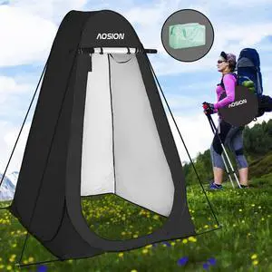 Pop Up Privacy Shower Tent, Portable Changing Dressing Room with Carry Bag, Waterproof Sun Shelter for Camping, Beach, Hiking & Outdoor Activities. Pop Up Privacy Shower Tent, Portable Changing Dressing Room with Carry Bag, Waterproof Sun Shelter for Camping, Beach, Hiking & Outdoor Activities.