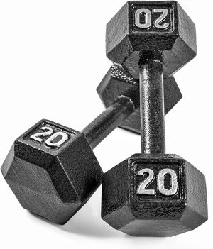 CAP Barbell Cast Iron Hex Dumbbell | Multiple Options CAP Barbell Cast Iron Hex Dumbbell | Multiple Options