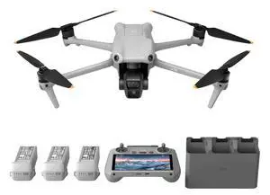DJI Air 3 Drone Fly More Combo with DJI RC 2 Screen Remote Drone with 4K HDR, 46-Min Max Flight Time,