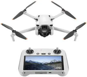 DJI Mini 3 Beginner-Friendly RC Drone with Camera 4K HDR Video True Vertical Shooting Enhanced Battery Life for All Skill Levels