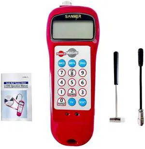 HKNDT U-508 Sonic Belt Tension Meter Tester Digital Belt Tension Gauge for Belt Tension Testing, Belt Tension Range 0.01N-99900N, Frequency Range 10.0Hz-5000Hz