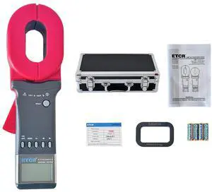 ETCR2000A+ Clamp On Digital Ground Resistance Meter Tester 0.01-200