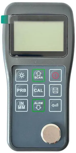 Mitech MT160 Ultrasonic Thickness Gauge 0.75-300mm (in Steel) 0.1/0.01mm