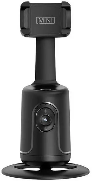Phone Auto Face Tracking Gimbal Stabilizer 360° Rotation Desktop Handheld Gimbal Phone Tripod for Live Streaming