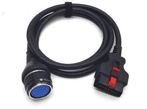 OBD2 Diagnostic Cable for MB STAR SD C4 C5, 16-Pin Main Connector, Black
