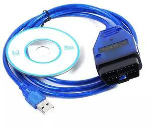 USB OBD2 Interface VAG KKL Diagnostic Cable for VAG-COM 409 COM, for Vag 409.1 Kkl