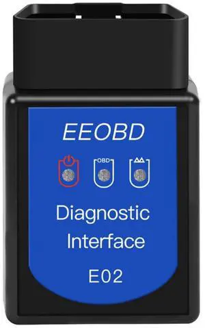 E02 EEOBD ELM327 V1.5 OBD2 BT Vehicle Scanner Diagnostic Tool, Fault Codes Reader, Support Vehicles 1996 and Updated