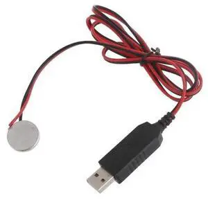 200cm USB to 3V CR2032 Fake Battery Cable Cord Repalce CR2032 3V Button Battery