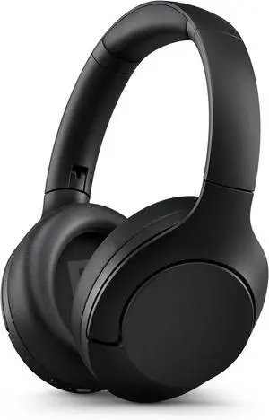 Over-Ear Wireless Headphones with Noise Canceling Pro (ANC) and Multipoint Bluetooth Connection, 60 Hours Playtime, (TAH8506BK/00),Black