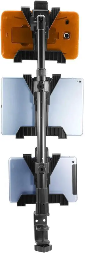 with 3 TabDock Holders Perfect for Multiple delivery Applications (DoorDash, Uber eats, Postmates, etc.) Fits 7 to 10 inch Tablets