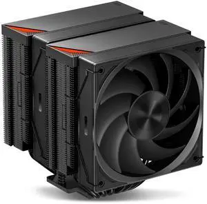 CPU Cooler TDP CPU Air Cooler Dual Tower CPU Fan 6 HeatPipe CPU Cooling System with Three Modes PWM Silent Fans, for Intel LGA 115X/1200/1700,AMD AM4/AM5,BK