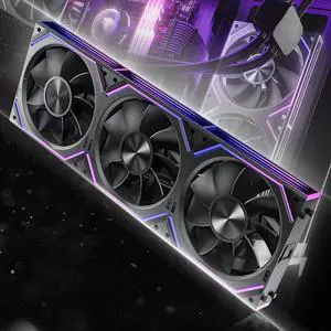 120mm Case Fan, ARGB PWM 1850RPMForward & Reverse Blade Design, Low Noise, Precision HDB Bearings High Performance RGB PC Fan Modular Connection