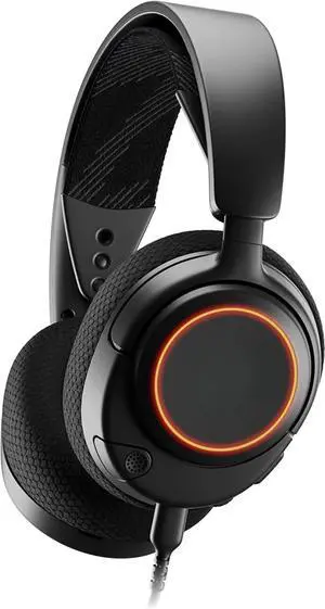 USB-C Gaming Headset, PS4, PS5 & Switch - RGB Lights - Hi-Fi Drivers - 360° Spatial Audio - AirWeave Memory Foam Earcups