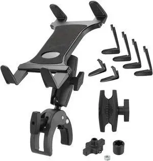 Mounts - Tablet Holder with Clamp Mount | Corrosion-Resistant | Tablet Stand w/Sturdy Clamp | Security Knob Feature
